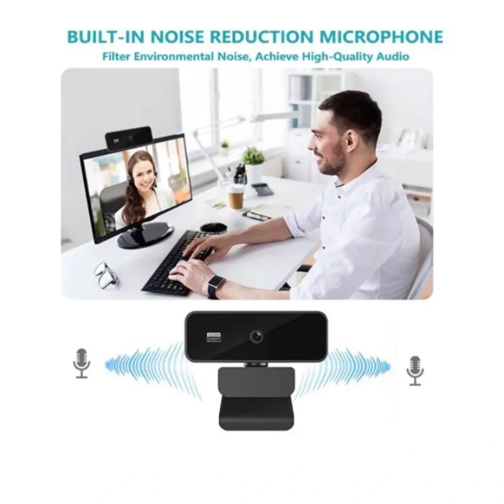 1080p Webcam with Microphone